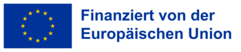 Das Emblem zeigt den Hinweis: Finanziert von der Europäischen Union